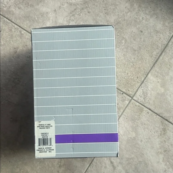 Marquis by Waterford Rainfall 9” vase. - Picture 5 of 6